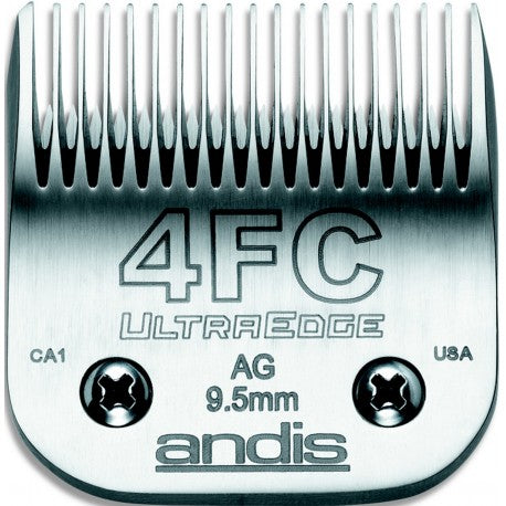 Tête de coupe N°4FC 9.5mm finition pour tondeuse Pro ANDIS/MOSER