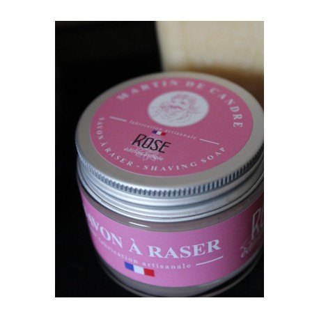 Savon à Raser parfum Rose 50gr MARTIN DE CANDRE