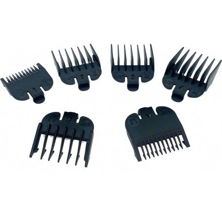 Set de 6 sabots 1.5, 3, 4.5, 6, 10, 13mm pour tondeuse LAK7/LCK7 LORDSON