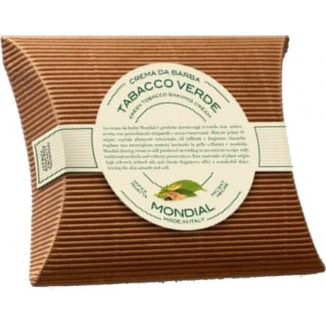 Recharge savon-crème à barbe TABACCO VERDE, fleurs de plantes MONDIAL 1908