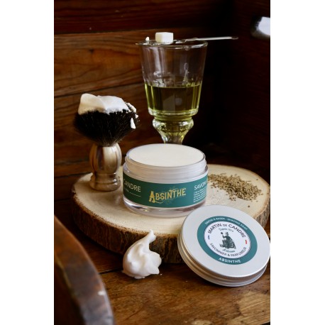 Savon à Raser parfum Absinthe 200gr MARTIN DE CANDRE