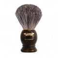 Blaireau Original pur poil gris de Russie Taille 12 manche façon écaille PLISSON