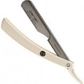 Shavette manche blanc lame droite