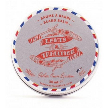 Baume coiffage Barbe Parfum Fleur Epicée 30ml LAMES & TRADITION