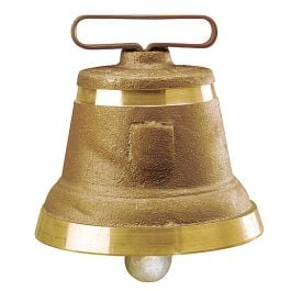 Cloche ronde en fonte de laiton n° 8