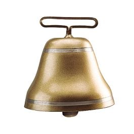 Cloche ronde en acier 145 mm