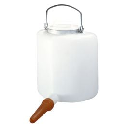 Biberon veau semi-circulaire avec couvercle 6 litres