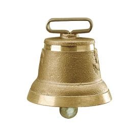 Cloche ronde en fonte de laiton n° 5