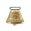 Cloche ronde en fonte de laiton 130 mm