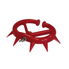 Antitêteur plastique à pointes rouge petit modèle x5