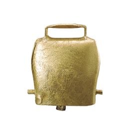 Cloche en acier droit coloris bronze 75mm