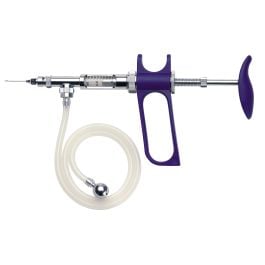 Seringue avec tuyau d'aspiration Socorex 1ml
