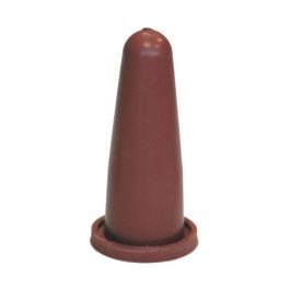 3 tétines pour socle caoutchouc naturel rouge Tetiblue